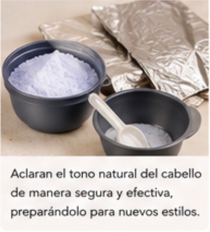 Decolorantes y aclarantes