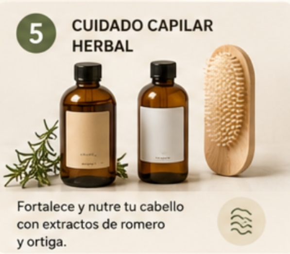 Cuidado capilar herbal
