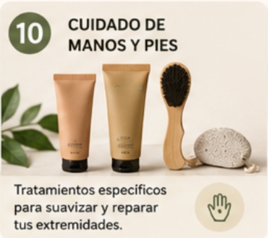 Cuidado de manos y pies