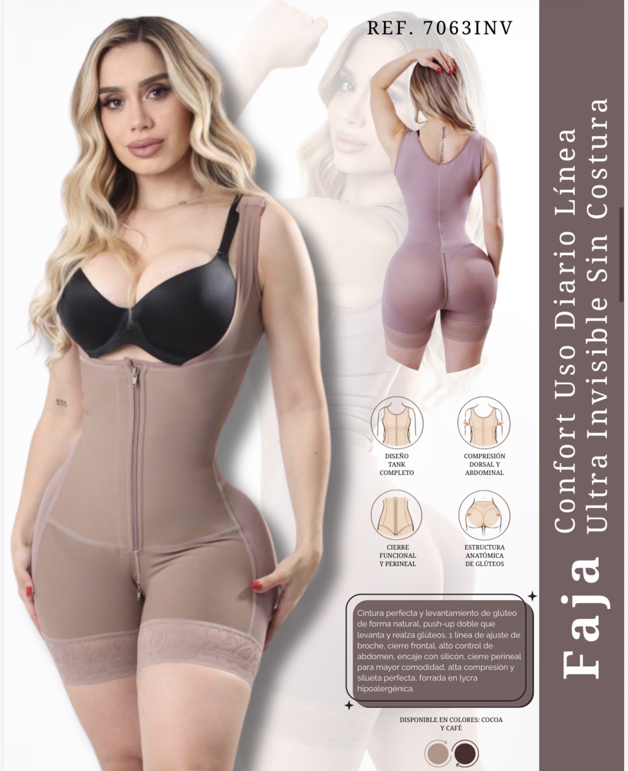Fajas premium POST OPERATORIA INVISIBLES 